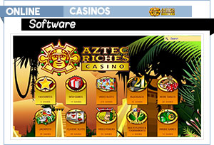 logiciel de casino aztec riches