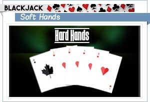 mains dures de blackjack