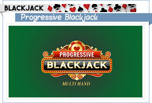 logo de blackjack progressif