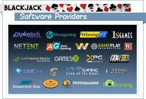 fournisseurs de logiciels de blackjack