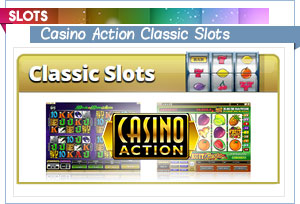 action de casino de machines à sous classiques