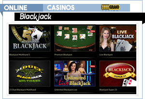 blackjack au casino eurogrand