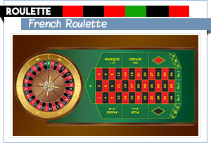 disposition de la roulette française