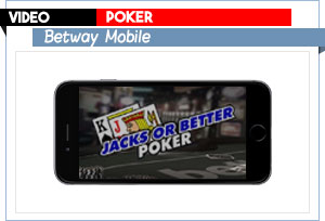 vidéo poker betway mobile