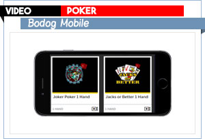 vidéo poker bodog mobile