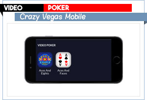 vidéo poker crazy vegas mobile