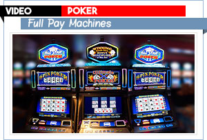 machines à paiement complet de vidéo poker