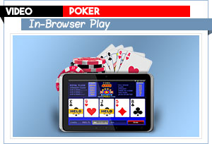 jeu de vidéo poker dans le navigateur