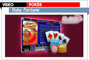 vidéo poker ruby fortune