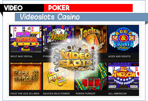 vidéo poker videoslots casino