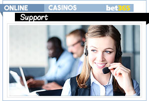 support du casino bet365