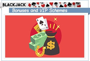 bonus de blackjack et vip