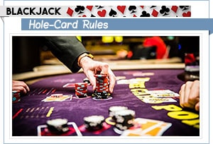 règles du blackjack pontoon hole-card