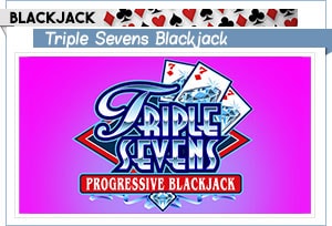 blackjack progressif triple sevens