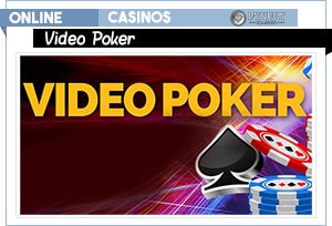 vidéo poker de casino de luxe