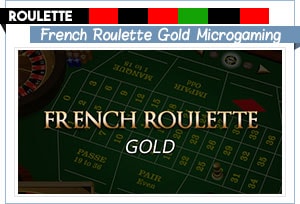 roulette française gold microgaming