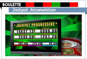 accumulation de jackpot à la roulette