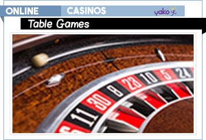 jeux de table yako casino