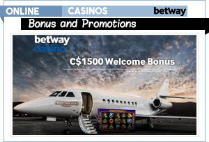 promotions de bonus betway casino