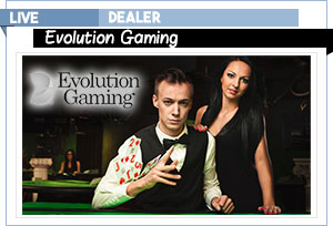 croupier en direct evolution gaming