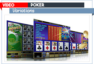 variations de vidéo poker