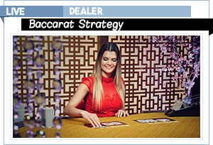 stratégie de baccarat avec croupier en direct