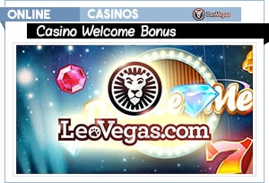 bonus de bienvenue au casino leo vegas