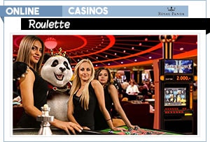 roulette royale de casino de panda