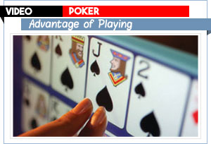 avantage de jouer au vidéo poker