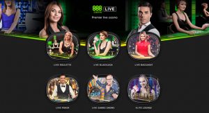 888 Jeux de Casino en direct